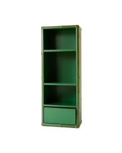 Pine Canyon Narrow Cubby Tower - Green (synthetic illustration; no displayed measurements)