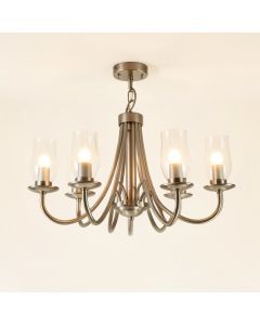 Aljosha 5-Light Shaded Chandelier (synthetic illustration; no displayed measurements)
