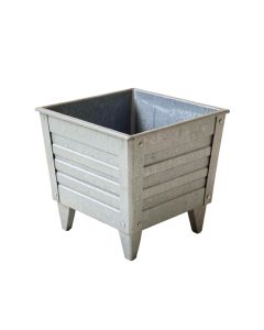 Olive Arc Empty Raised Planter - Gray (synthetic illustration; no displayed measurements)
