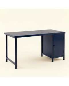 Cedar Brook Empty Workshop Workbench - Navy (synthetic illustration; no displayed measurements)
