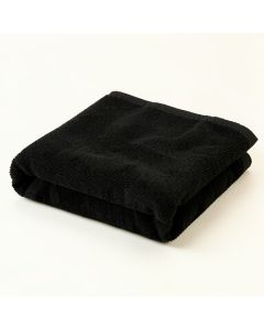 Dawn Dell Bath Towel - Black (synthetic illustration; no displayed measurements)