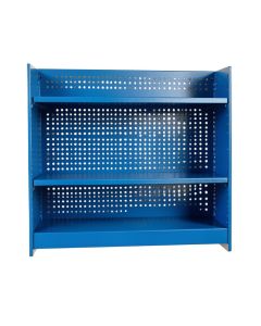 Willow Crest Empty Wall-Mounted Tool Organizer Panel - Blue (synthetic illustration; no displayed measurements)