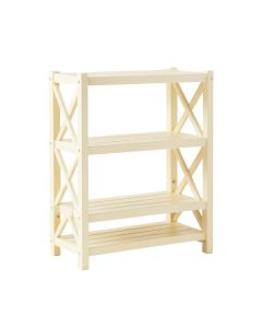 Slate Bluff Empty Seed-Starting Shelving Unit Without Lights - Cream