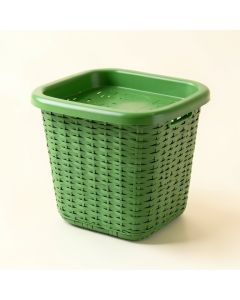 Vale Bend Laundry Hamper - Green (synthetic illustration; no displayed measurements)