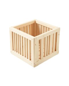 Linden Bridge Empty Furniture-Style Litter Enclosure - Ivory