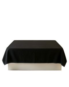 Spruce Arc Flat Bed Sheet - Black
