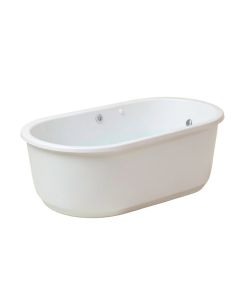 71 '' X 32 '' Freestanding Soaking Acrylic Bathtub