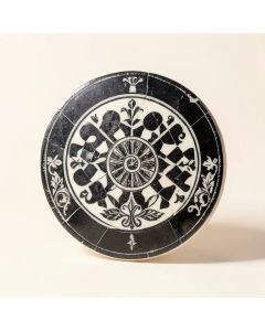 Retro Penny 0.76 '' X 0.76 '' Porcelain Penny Round Mosaic Wall & Floor Tile (synthetic illustration; no displayed measurements)