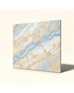 Selene 24 '' X 48 '' Porcelain Marble Look Wall & Floor Tile (synthetic illustration; no displayed measurements)