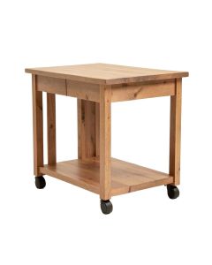 Alaana Kitchen Cart Solid Wood
