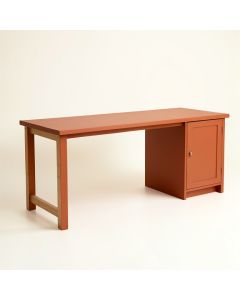 Cliff Edge Empty Workshop Workbench - Terracotta (synthetic illustration; no displayed measurements)