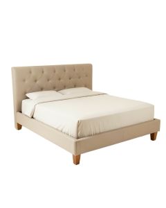 Sanctuary Tufted Standard Bed (synthetic illustration; no displayed measurements)