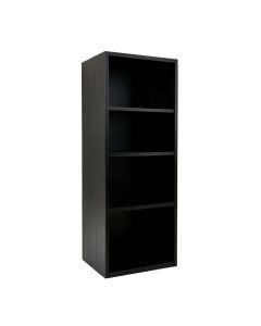Elm Brook Narrow Cubby Tower - Black