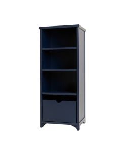 Clay Crest Narrow Cubby Tower - Navy (synthetic illustration; no displayed measurements)