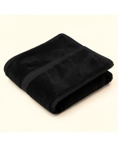 Cove Canyon Bath Towel - Black (synthetic illustration; no displayed measurements)
