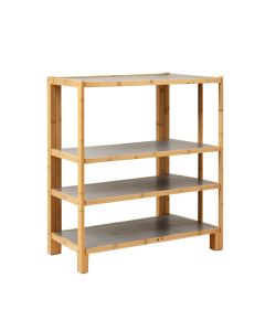 Juniper Bluff Empty Seed-Starting Shelving Unit Without Lights - Gray