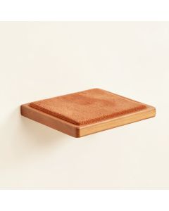 Elm Field Wall-Mounted Cat Perch - Terracotta (synthetic illustration; no displayed measurements)