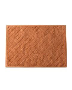 Slate Dale Bath Mat - Terracotta