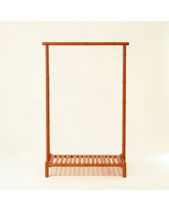 Fern Bluff Empty Garment Rack - Terracotta (synthetic illustration; no displayed measurements)