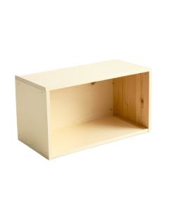 Alder Bend Shoe Storage Bench - Cream (synthetic illustration; no displayed measurements)