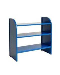 Field Crossing Desktop Shelving Unit - Blue (synthetic illustration; no displayed measurements)