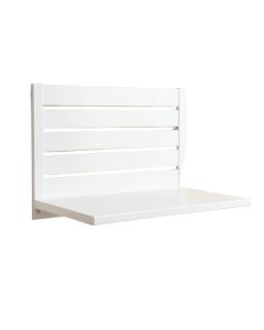 Shore Dale Wall-Mounted Entryway Organizer Shelf - White