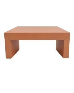 Birch Bend Desktop Monitor Riser - Terracotta (synthetic illustration; no displayed measurements)