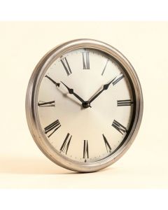 Oversized James 45 '' Wall Clock (synthetic illustration; no displayed measurements)