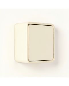 Moss Dale Wall-Mounted Entry Cabinet - Ivory (synthetic illustration; no displayed measurements)