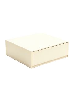 Heath Bluff Desktop Monitor Riser - Ivory (synthetic illustration; no displayed measurements)