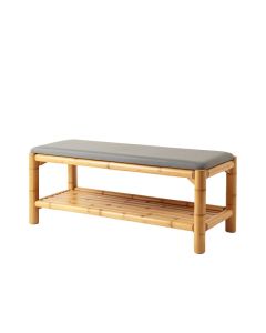 Heath Falls Indoor Bench - Gray (synthetic illustration; no displayed measurements)