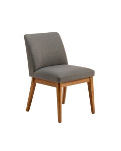 Hobart Fabric Solid Wood Side Chair