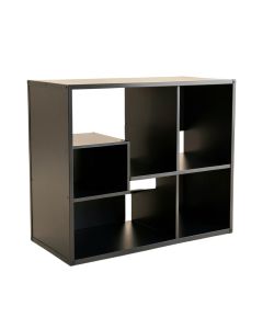 Willow Canyon Desktop Shelving Unit - Black (synthetic illustration; no displayed measurements)