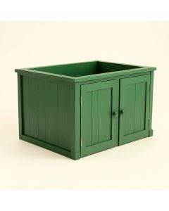 Glen Bluff Empty Furniture-Style Litter Enclosure - Green (synthetic illustration; no displayed measurements)
