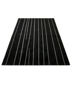 Juniper Bluff Rectangular Area Rug - Black (synthetic illustration; no displayed measurements)
