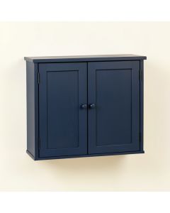 Brook Branch Wall-Mounted Entry Cabinet - Navy (synthetic illustration; no displayed measurements)