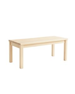 Juniper Brook Indoor Bench - Ivory (synthetic illustration; no displayed measurements)