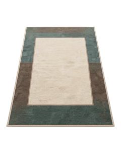 Gainford Beige/Teal/Brown Indoor / Outdoor Area Rug