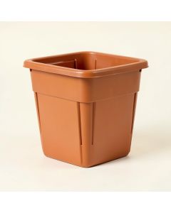 Moss Bridge Closed Garden Compost Bin - Terracotta (synthetic illustration; no displayed measurements)