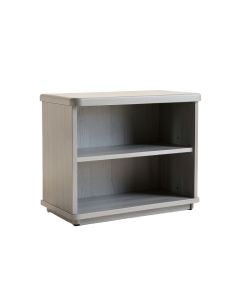 Alder Bend Low Bookcase - Gray