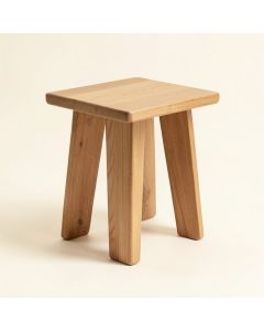 Rina Solid Wood Side Table (synthetic illustration; no displayed measurements)