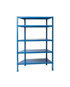 Elm Brook Empty Seed-Starting Shelving Unit Without Lights - Blue (synthetic illustration; no displayed measurements)