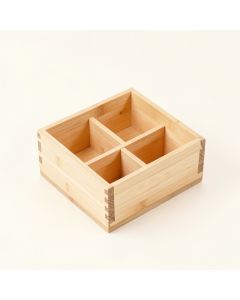 Harbor Bend Empty Coffee-Station Organizer - Ivory (synthetic illustration; no displayed measurements)