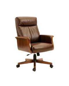 Paschke Genuine Leather Conference Chair