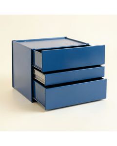 Vale Crossing Under-Desk Drawer Unit - Blue (synthetic illustration; no displayed measurements)