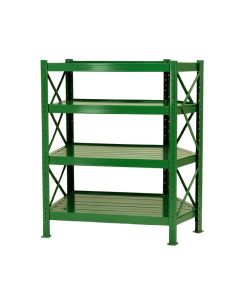 Ash Bluff Empty Seed-Starting Shelving Unit Without Lights - Green