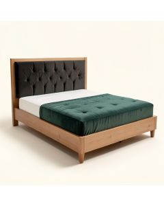 Sanders Tufted Platform Bed (synthetic illustration; no displayed measurements)