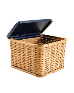 Vale Bluff Laundry Hamper - Navy
