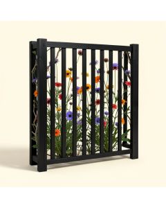 4 Ft. H X 3 Ft. W Wildflower Wood Privacy Screen (synthetic illustration; no displayed measurements)