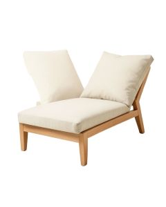 Lily Slipcovered Chaise Lounge (synthetic illustration; no displayed measurements)